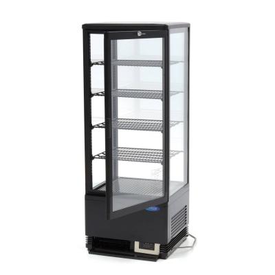 Maxima Lednice s vitrínou 43 cm - 98 l |  09400811